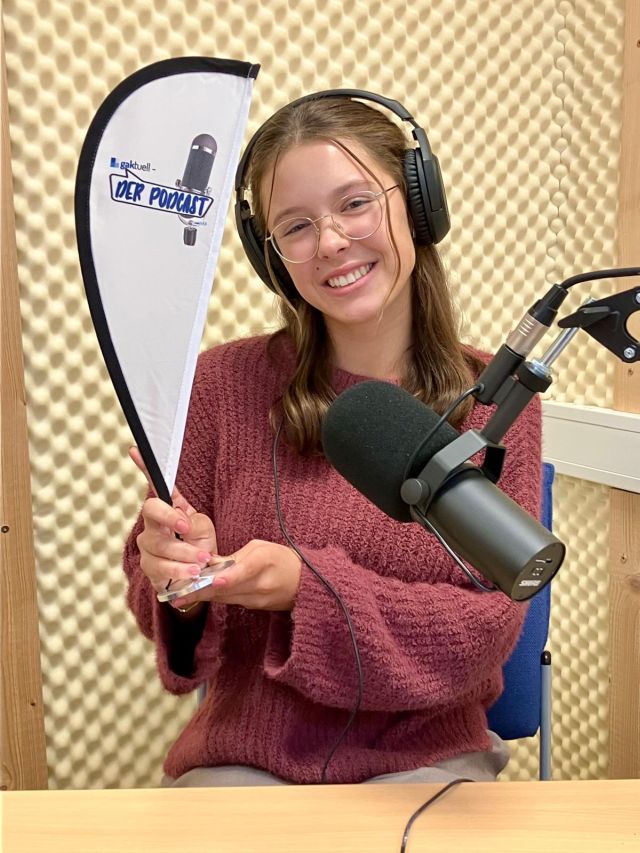 Steffi Kirschner, Moderatorin des GAK-Podcasts gaktuell